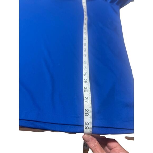 Adidas Mens Polo  Blue/White Sz L NWOT - Picture 6 of 6